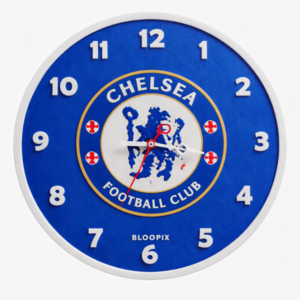 Chelsea FC 3D Printed Wall Clock