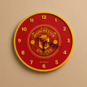 Manchester United 3D Wall Clock