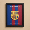 3D Printed Barcelona Logo Frame