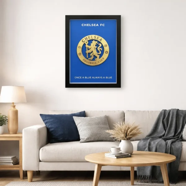 3D Printed Chelsea Logo Frame