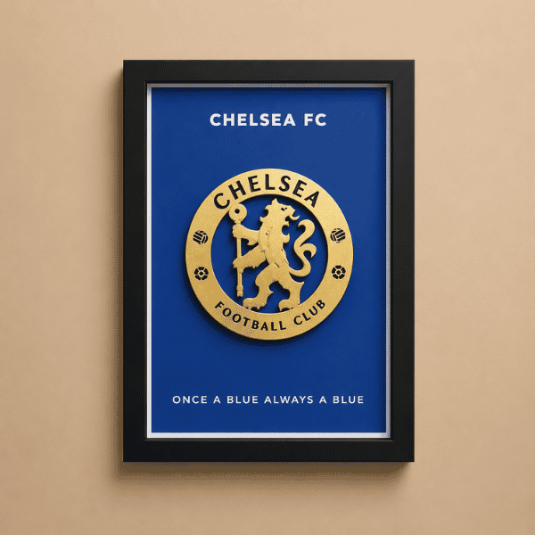 3D Printed Chelsea Logo Frame