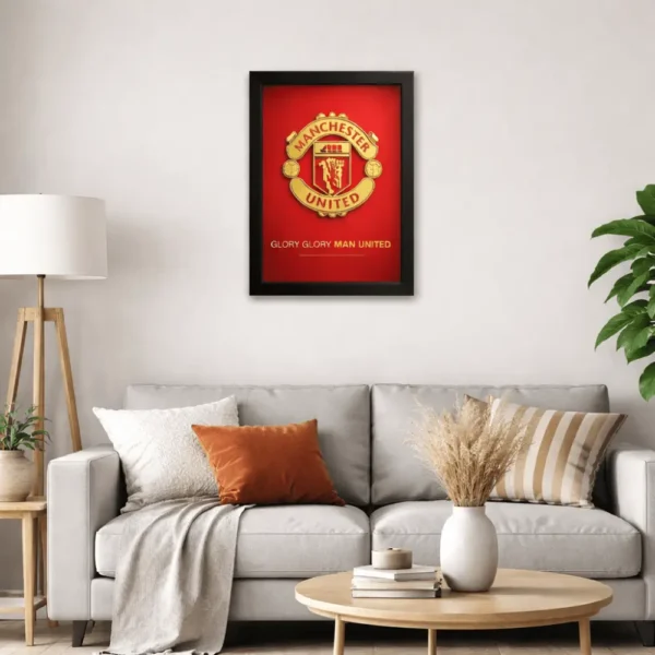 3D Printed Manchester United Logo Frame