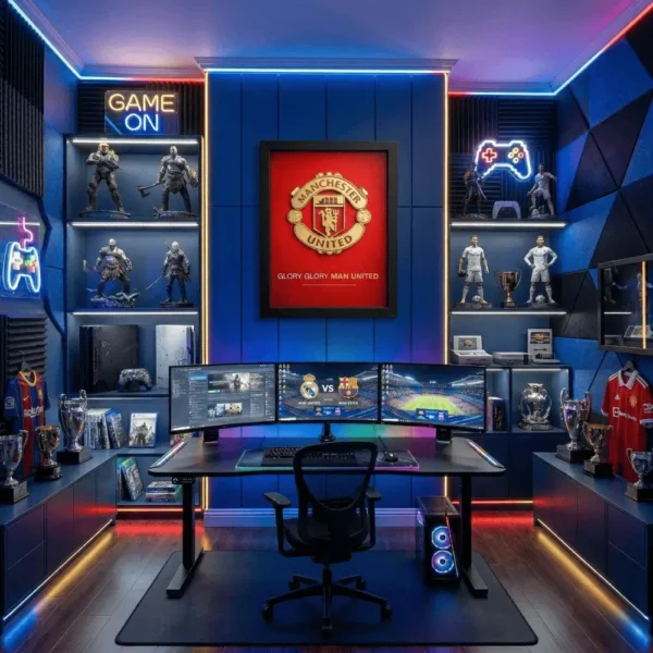 3D Printed Manchester United Logo Frame
