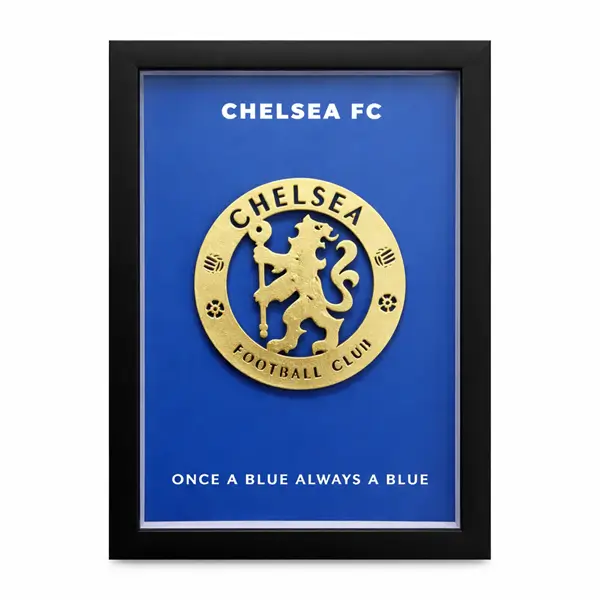 Chelsea FC 3D Printed Logo Frame