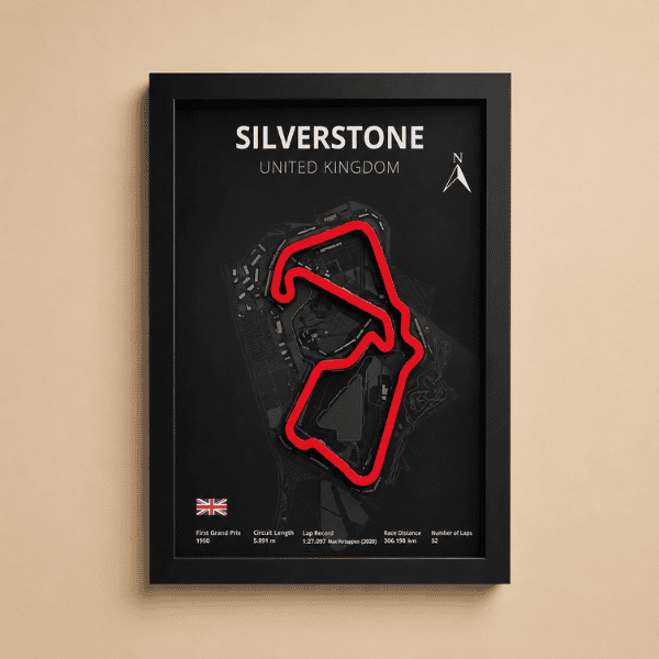 3D Printed Silverstone Track Frame