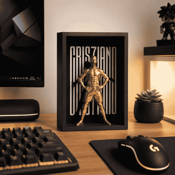 Cristiano Ronaldo 3D Frame