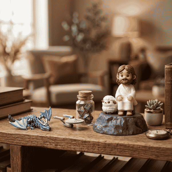 Tiny Jesus Figure